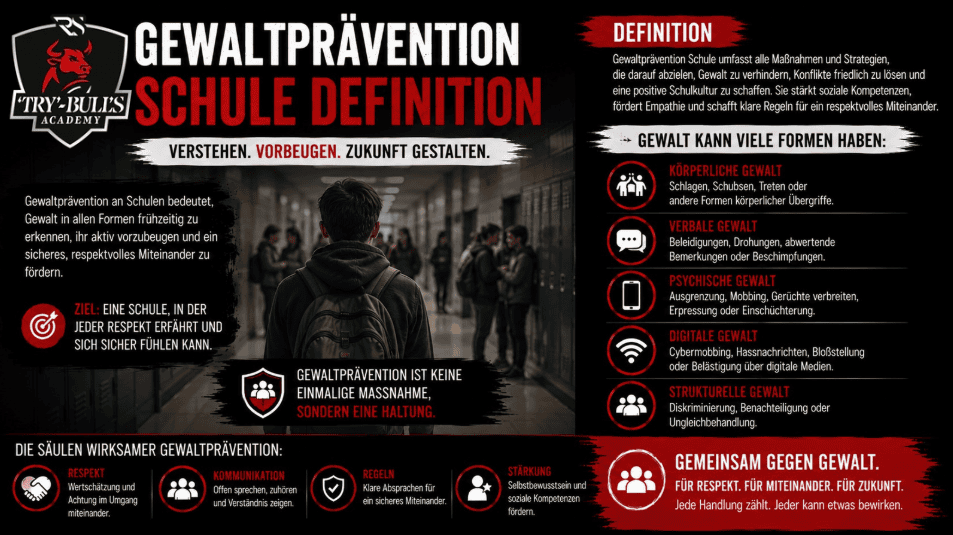 Gewaltprävention Schule Definition – Ziele, Ebenen und Maßnahmen verständlich erklärt