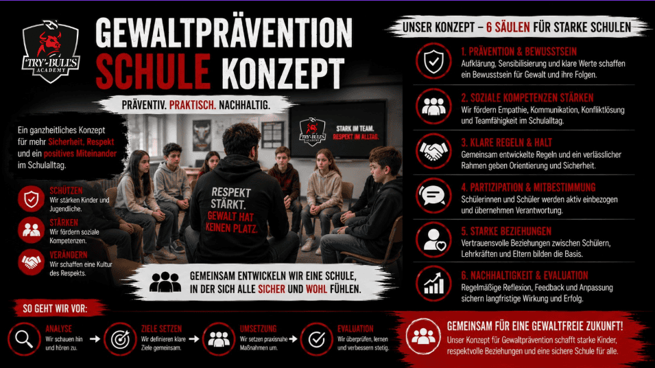 Gewaltprävention Schule Konzept – Aufbau, Bausteine und Umsetzung