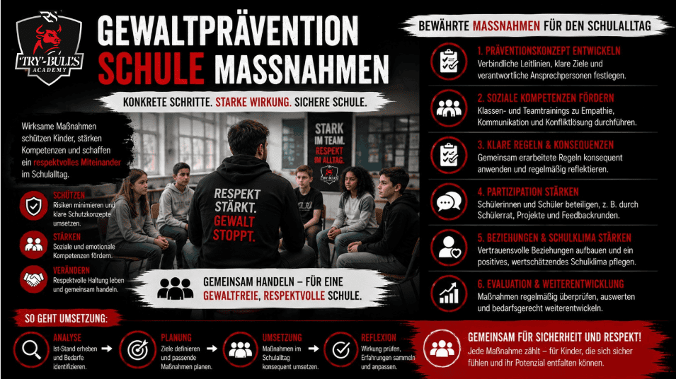 Gewaltprävention Schule Maßnahmen – konkrete Präventionsansätze für Schulen